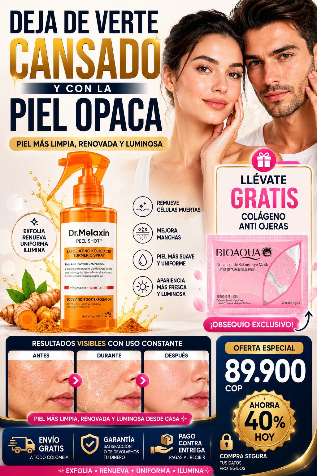 DR MELAXIN  +  COLAGENO DE OJERAS